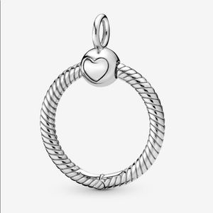 Pandora Moments Small O Pendant